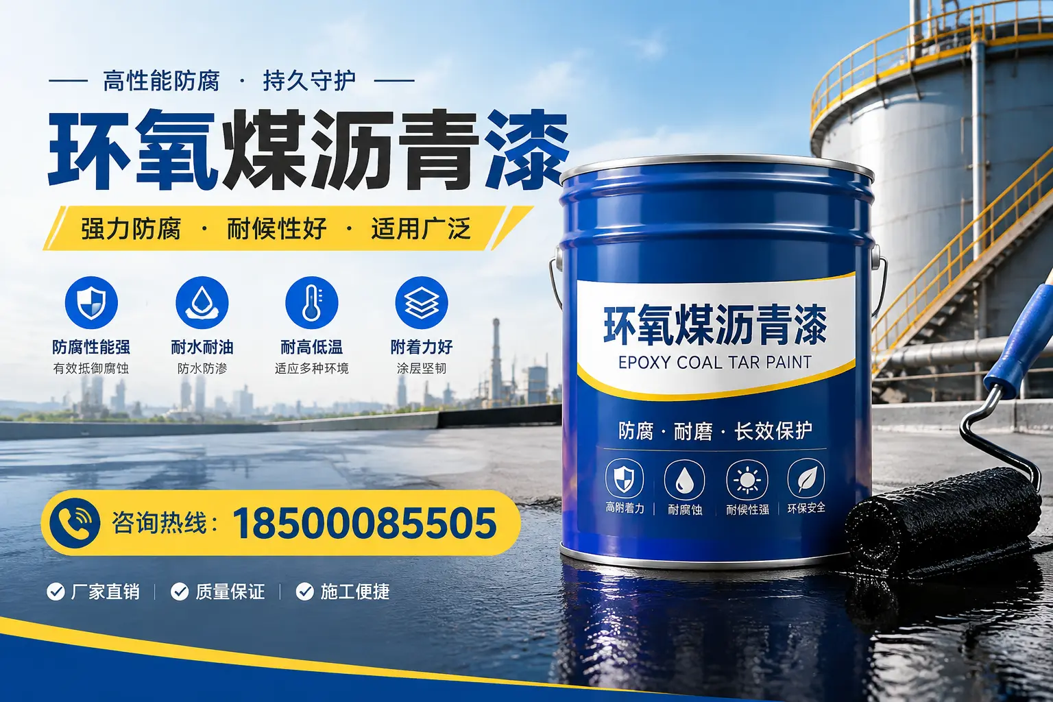 环氧煤沥青漆的储存与运输注意事项，吉安企业须知
